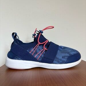 Vionic Alaina Navy Slip On Supportive Sneaker with Toggle Size 7 Wide